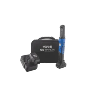 16v cordless infinium™ 3/8" drive quick switch ratchet kit blue