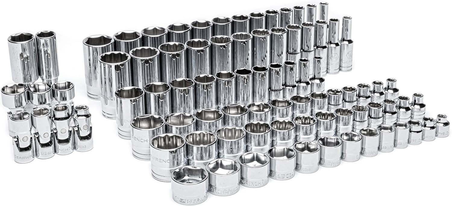 gearwrench 85 piece 3/8” drive master sae socket set gearwrench 85 piece 3/8” drive master sae socket set
