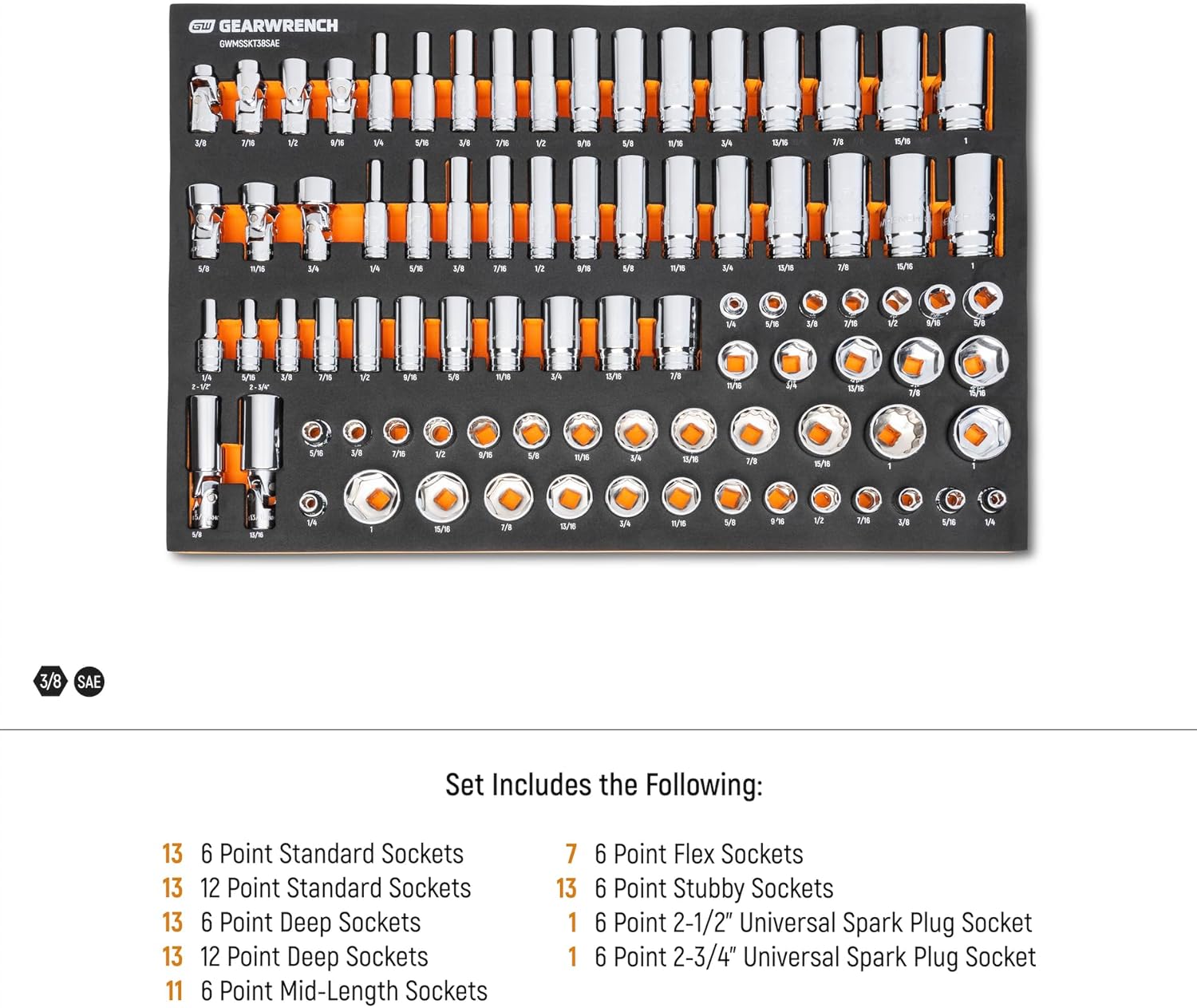gearwrench 85 piece 3/8” drive master sae socket set gearwrench 85 piece 3/8” drive master sae socket set