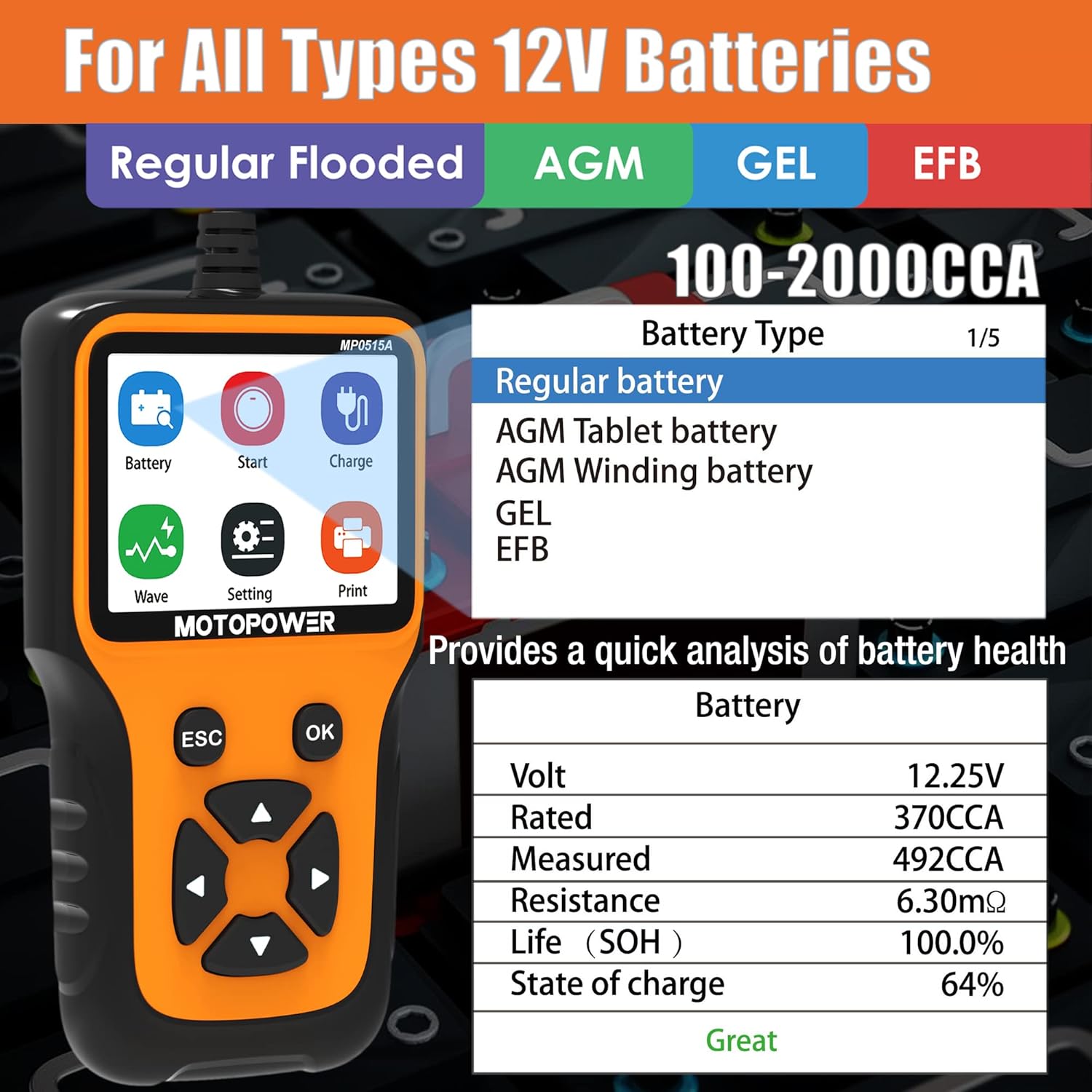 MOTOPOWER-MP0515A-12V-Car-Battery MOTOPOWER-MP0515A-12V-Car-Battery